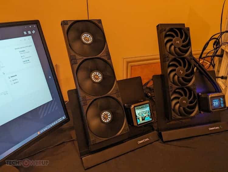 DeepCool unveils a series of LCD display fans at CES - Overclocking.com