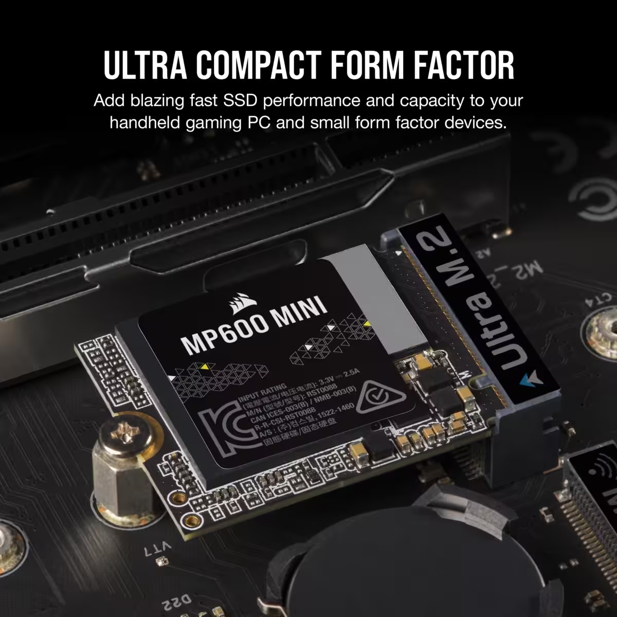 Corsair 1TB MP600 Mini 2230 M.2 NVMe SSD Review