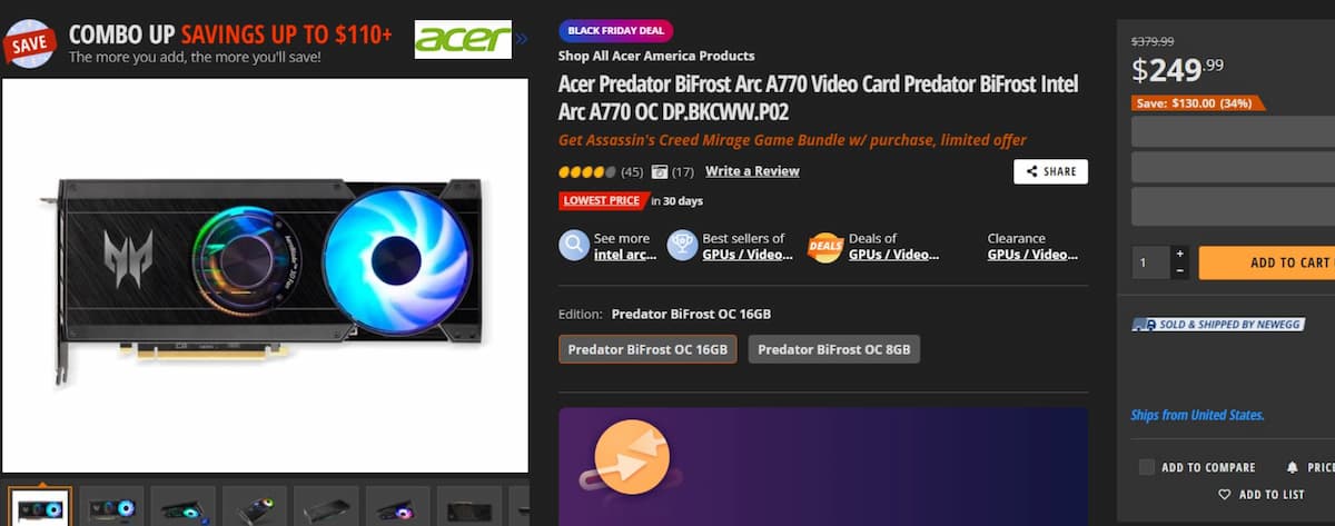 Promo A770 Promo A770