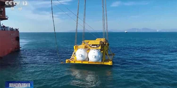 Data center sous-marin