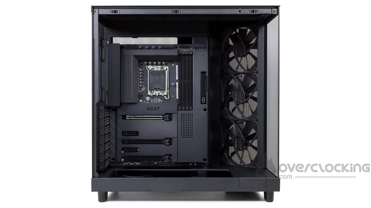 NZXT H6 Flow montage carte mère