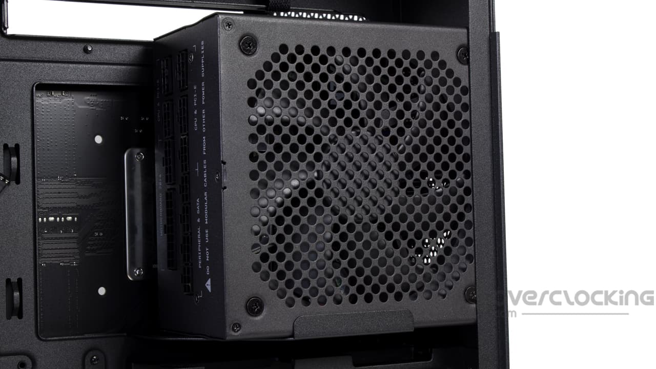 NZXT H6 Flow montage alimentation