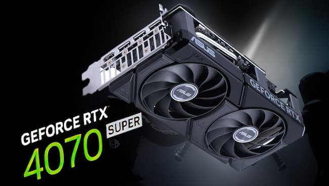 RTX 4070 Super Asus Dual RTX 4070 Super