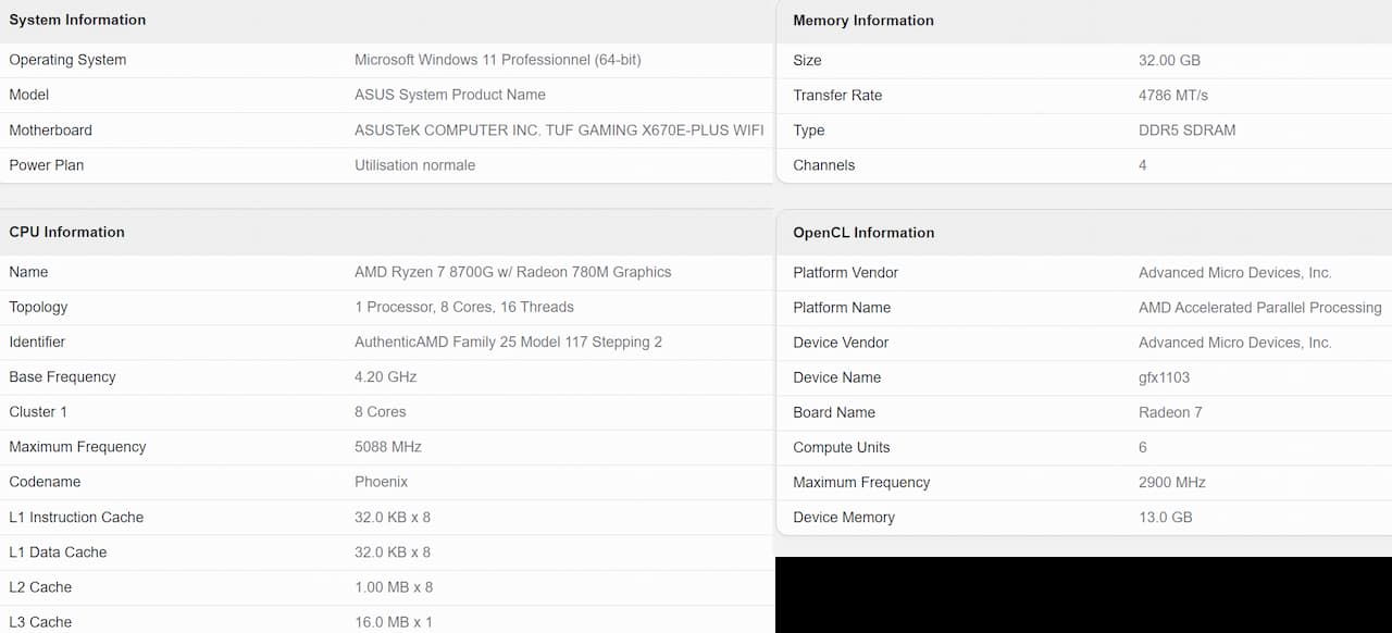 Ryzen 7 8700G