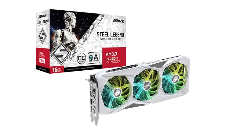 RX 7600 XT Steel Legend