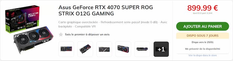 RTX 4070 Super Strix