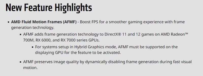 Rog Ally AFMF