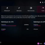 Logiciel Armoury crate de la ROG Ally X