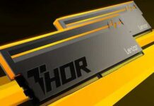 Thor RGB DDR5: Lexar RAM with CXMT memory running at 7600 MT/s? Lexar Thor RGB 2nd génération