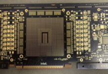 Xe3P: first PCB photo of Intel’s future pro graphics card PCB Intel Xe3P