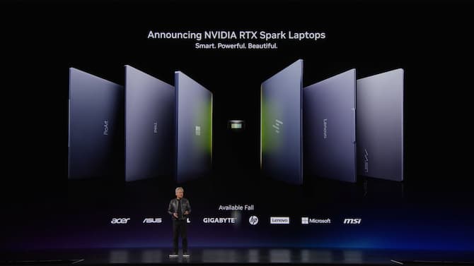 The first RTX Spark laptops are expected this fall - Overclocking EN