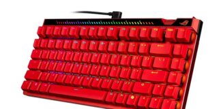ROG Falchion Ace 75 HE V2 Lava Red: That’s a little too red… ASUS ROG Falchion Ace 75 HE V2 Lava Red