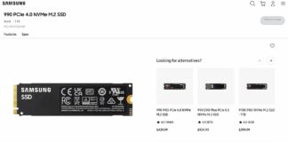 Samsung SSD pas cher