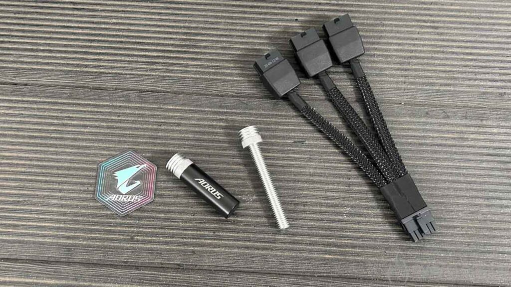 AORUS RTX 5080 Infinity accessoires