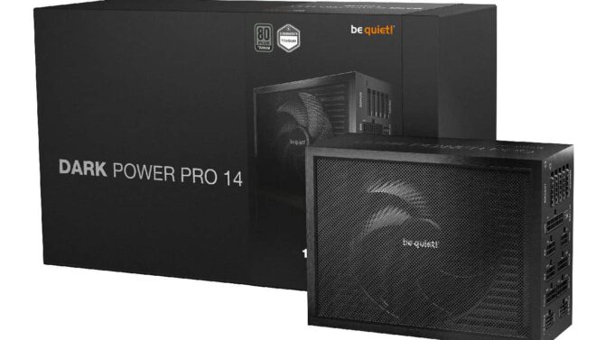 be quiet! launches the Dark Power Pro 14 IO