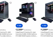 CyberPowerPC: Over 1,000 PCs Sold in a Single Day Featuring the RTX 5080 Founders Edition CyberPowerPC RTX 5090 / RTX 5070