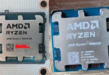 Ryzen 7 9800X3D contrefaçon